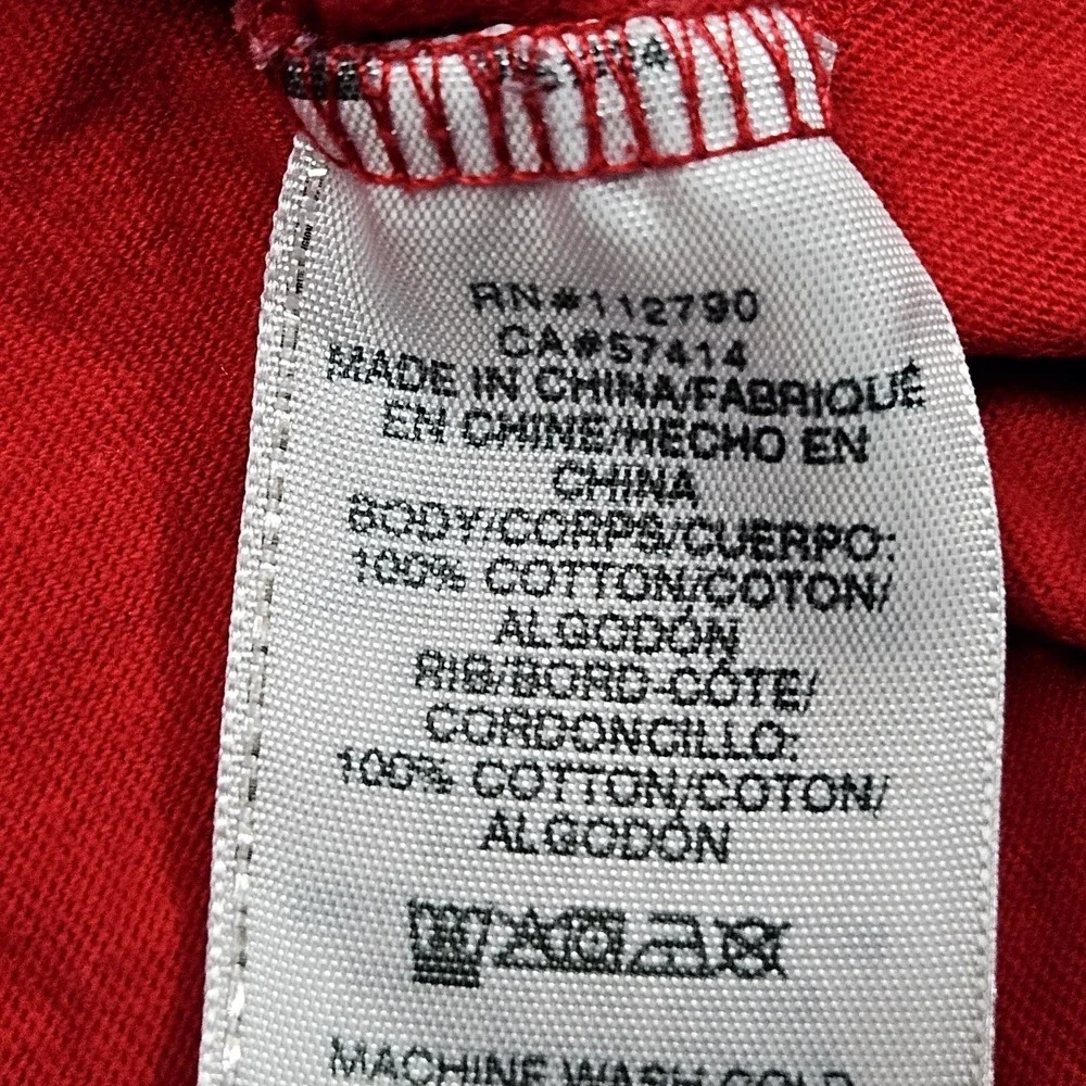 True Religion Chrome Arch TShirt Mens XL Red Graphic Tee Short Sleeve Streetwear